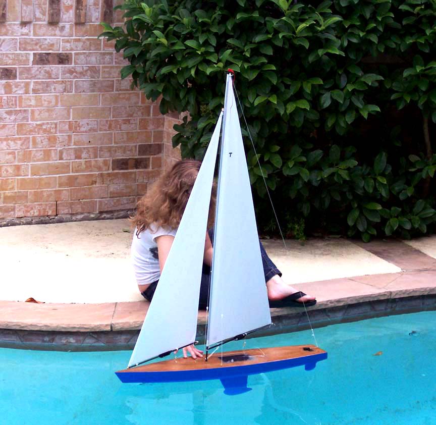 rc model toy sail boat